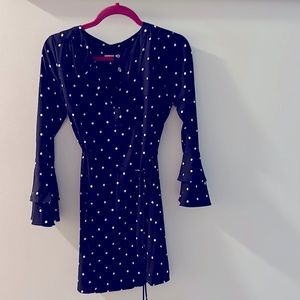 Loft polka dot dress